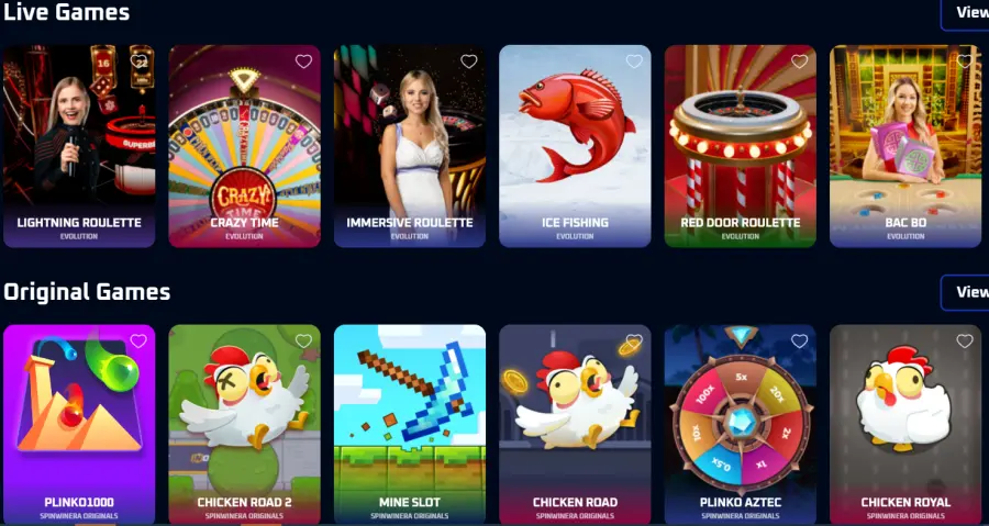 Spinwinera casino